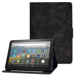 Etui en PU avec support et porte-cartes pour votre Amazon Fire HD 8 (2020) - gris