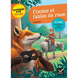 Contes et fables de ruse : anthologie