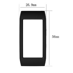 Avis Wewoo Protection écran Appareil portable intelligent, étui de pour montre Galaxy Gear Fit2 / Pro R360 (rouge foncé)