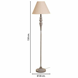 Avis Lampadaire Alexandra House Living Blanc Gris 220-240 V 38 x 150 x 38 cm