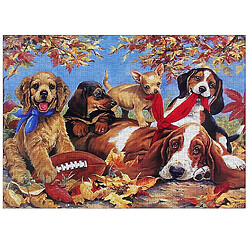 Universal Puzzle Puzzle pour chien de compagnie, 1000 pcs puzzle éducatif de décompression, décoration murale