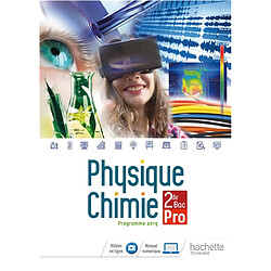 Physique chimie 2de bac pro : programme 2019