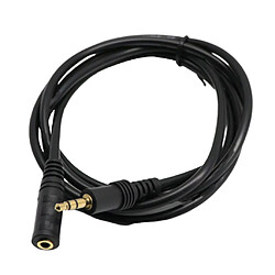 3,5 Mm 1/8 mâle Femelle Fiche Stéréo Casque Câble Cordon Connecteur Nouveau 1,5 M