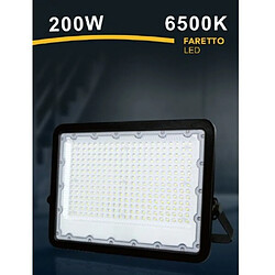 Tradex LED 200 W ULTRA SLIM OUTDOOR BLACK IP65 NATURAL WARM COLD LIGHT FS200W-N