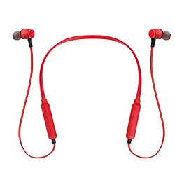 Avis Wewoo Casque Bluetooth Sport Écouteurs intra-auriculaires sans fil de style pour iPhone, Galaxy, Huawei, Xiaomi, LG, HTC et autres téléphones intelligents, distance travail: 10 m (rouge)