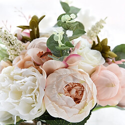 Avis Wewoo Mariage tenant des fleurs bouquet de mariée accessoires demoiselle d'honneur partie de fournitures de décoration, Diamètre: 24cm