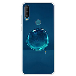 Coque en TPU impression de motifs souple goutte d'eau pour votre Alcatel 1S (2020)