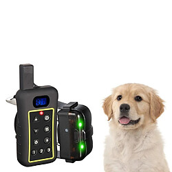 Justgreenbox Collier de dressage pour chien avec modes de dressage Bip Vibration Shock 1200m Portée à distance - NO6112211963365