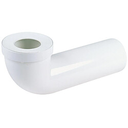 pipe longue pour wc - diamètre 100 mm - longueur 350 mm - nicoll 1pipunic