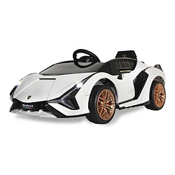 Jamara Ride-on Lamborghini Sián FKP 37 blanc 12V