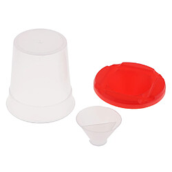 Acheter Tasse de pinceau en plastique transparente