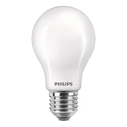 Ampoule LED standard E27 PHILIPS EQ75W verre blanc froid