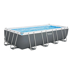 Piscine tubulaire Power Steel rectangulaire 5,49 x 2,74 x 1,22 m - Bestway