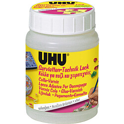 UHU colle-vernis pour serviettes, aspect satiné, contenu: ()