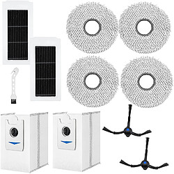 INF Kit d'accessoires pour aspirateur robot Ecovacs Deebot X5 Omni, X5 Pro