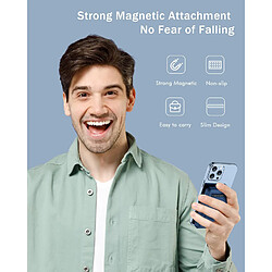 Acheter SANAG Batterie Externe Magnétique Sans Fil, 10000Mah Power Bank Pliable Chargeur Portable Mag-Safe Batterie Usb-C Pd 22.5W Charge Rapide Affichage Led Pour Iphone 16/15/14/13/12/Pro/ - Bleu Marine