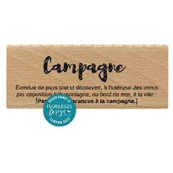 Florilèges Design Tampon, Couleur Bois, 40x100 m