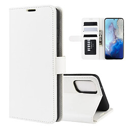 Wewoo Housse Coque Pour Galaxy S11e R64 Texture Étui de protection à rabat horizontal unique avec support et fentes cartes et portefeuille et cadre photo blanc