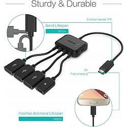 Avis GUPBOO Hub Adaptateur TUSITA 3 Ports USB OTG Raspberry Pi,JL1485