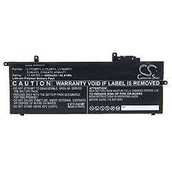 vhbw Batterie compatible avec Lenovo ThinkPad A285 ordinateur portable (4050mAh, 11.46V, Li-polymère)