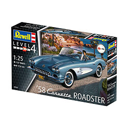 Revell Maquette voiture : '58 Corvette Roadster