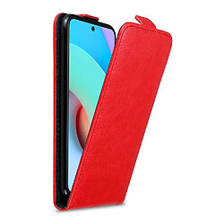 Cadorabo Coque Xiaomi RedMi 10 4G Etui en Rouge