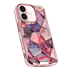 Avizar Coque pour iPhone 16 Antichoc Collection Twinki Rose Champagne