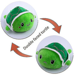 Universal Peluche tortue réversible, double face retournée petite farce