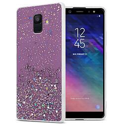 Cadorabo Etui Samsung Galaxy A6 2018 en Violet Coque