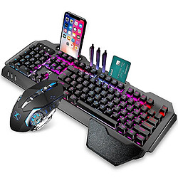 Universal Etui pour clavier et souris sans fil pour jeux rechargeable K680 RGB (noir)