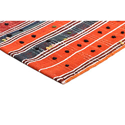 Acheter Vidal Tapis de laine 180x139 rouge Jajim