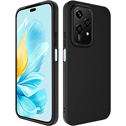 Xeptio Coque pour Honor 200 Lite 5G Souple noire en Gel TPU Antichoc