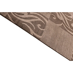 Vidal Tapis de laine 244x173 brun Darya