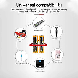 VELAMP 4 piles rechargeables ni-mh aaa1000 mAh