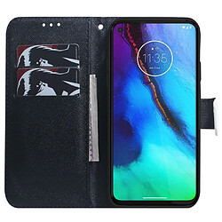 Etui en PU fermoir magnétique, anti-chute avec support et sangle pour votre Motorola Edge 30 Neo 5G - ne touche pas mon téléphone