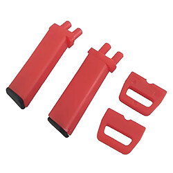 4pcs drone train d'atterrissage pliant pour pièces d'avion rc e58 s168 jy019 rc rouge