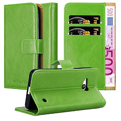 Cadorabo Coque Nokia Lumia 550 Etui en Vert