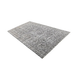 Avis Vidal Tapis de laine 267x157 gris Ultra Vintage