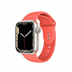 Bracelet liquide Crong pour Apple Watch 38/40/41 mm (rouge corail) pas cher