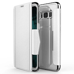 X-Doria Engage Folio - Étui portefeuille pour Samsung Galaxy S8+ (Blanc)