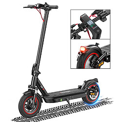 Acheter Trottinette électrique iScooter i10, moteur 650 W, 36 V 15 Ah, pneu pneumatique 10 pouces, vitesse maximale 40 km/h, autonomie maximale 45 km