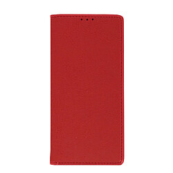 Avizar Étui Galaxy S21 Plus Housse Porte-carte Support Vidéo Cuir Véritable rouge