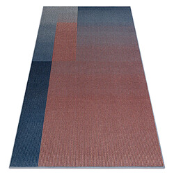 RUGSX Tapis NAIN Géométrique 7710 51944 rouge bleu 120x170 cm