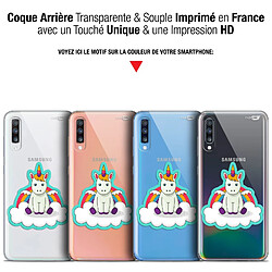 Avis Caseink Coque arrière Samsung Galaxy A70 (6.7 ) Gel HD [ Nouvelle Collection - Souple - Antichoc - Imprimé en France] Bébé Licorne