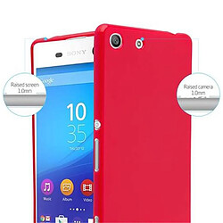 Cadorabo Coque Sony Xperia M5 Etui en Rouge pas cher