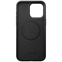 Nomad Coque Modern en cuir Horween pour iPhone 15 Pro Max Noir