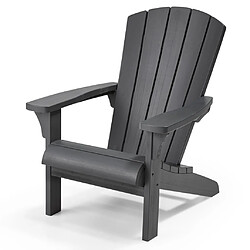 Keter Chaise Adirondack Troy Graphite 