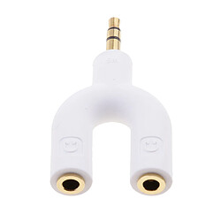 Double Jack Audio Splitter Et 3.5mm à USB 2.0 M à F Convertisseur Câble Connecteur pas cher