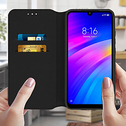 Avis Avizar Housse Xiaomi Redmi 7 Étui Portefeuille Fonction Support Vidéo Noir