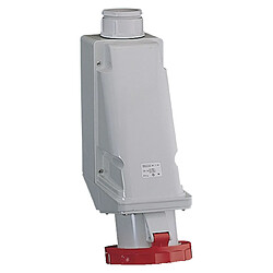 socle de prise - pratika - inclinée - 63a - 3p+n+t - schneider electric 81183